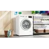 Priekinio įkrovimo skalbimo mašina Bosch WAN2405MPL, 7 kg, 1200 aps./min, A energijos klasė, LED ekranas, balta