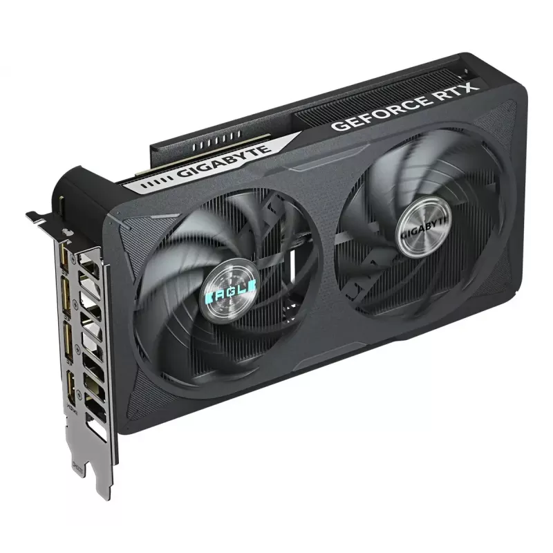 Vaizdo plokštė GIGABYTE GeForce RTX 5060 8GB GDDR7, PCIe 5.0, 128-bit, 3840 CUDA, 2 lizdų, WINDFORCE 2X