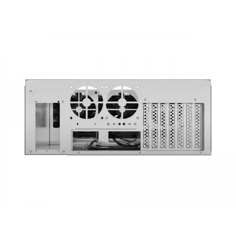 Lanberg 4U serverio korpusas SC01-5204-12B, juodas, 5 ventiliatoriai, skirtas 19 colių stovui
