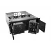 Lanberg 4U serverio korpusas SC01-5204-12B, juodas, 5 ventiliatoriai, skirtas 19 colių stovui