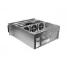 Lanberg 4U serverio korpusas SC01-5204-12B, juodas, 5 ventiliatoriai, skirtas 19 colių stovui
