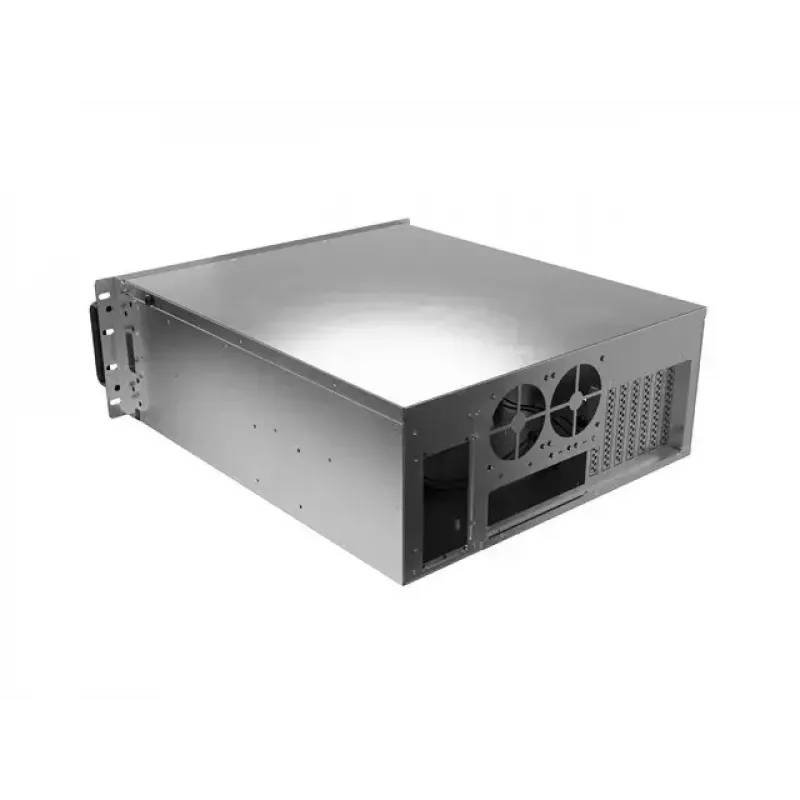 Lanberg 4U serverio korpusas SC01-5204-12B, juodas, 5 ventiliatoriai, skirtas 19 colių stovui
