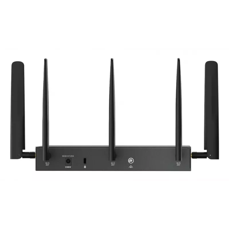 TP-Link ER706WP-4G belaidis maršruto parinktuvas Gigabit Ethernet Dviejų juostų (2,4 GHz / 5 GHz) Juodas