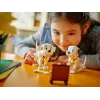 Konstrukcinis žaislas LEGO Disney Classic Puppies Lucky and Penny rinkinys 43271, 268 detalės, 90 mm aukštis, amžius 6+