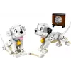 Konstrukcinis žaislas LEGO Disney Classic Puppies Lucky and Penny rinkinys 43271, 268 detalės, 90 mm aukštis, amžius 6+