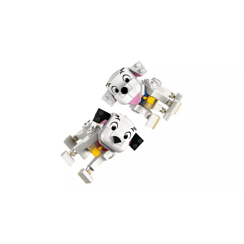 Konstrukcinis žaislas LEGO Disney Classic Puppies Lucky and Penny rinkinys 43271, 268 detalės, 90 mm aukštis, amžius 6+