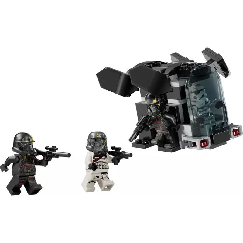 Konstruktorius LEGO Star Wars rinkinys 75412 Death Trooper Night Trooper, 119 dalių, 4 minifigūrėlės, modelis 60×90×70 mm