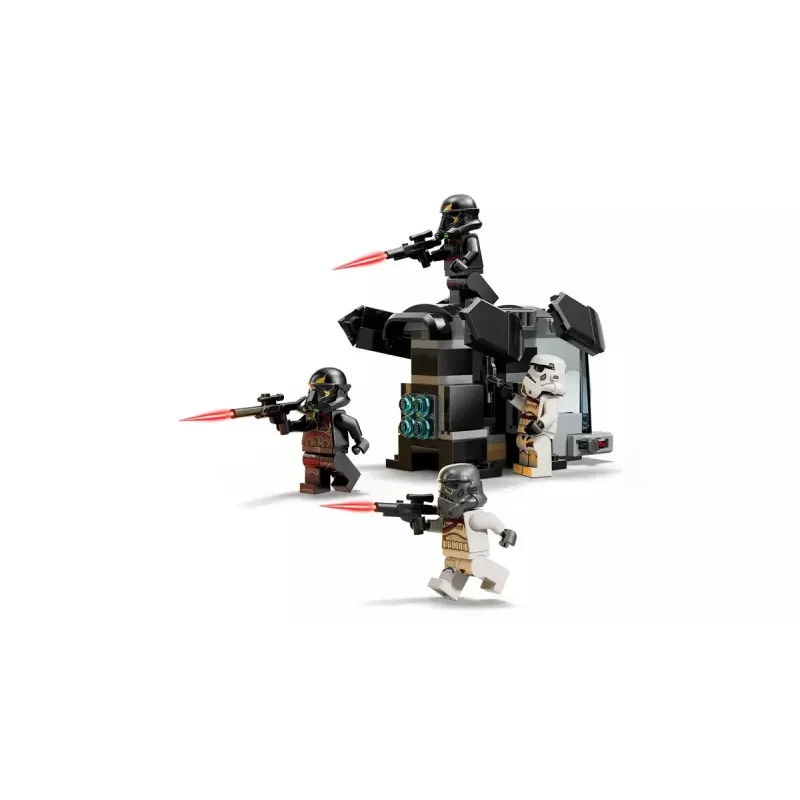 Konstruktorius LEGO Star Wars rinkinys 75412 Death Trooper Night Trooper, 119 dalių, 4 minifigūrėlės, modelis 60×90×70 mm