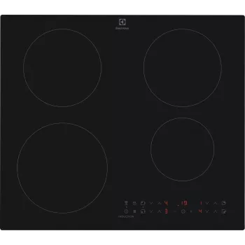 Electrolux Serie 500 EIT60433CT Juoda Integruota 60 cm Zoninė indukcinė kaitlentė 4 zonos