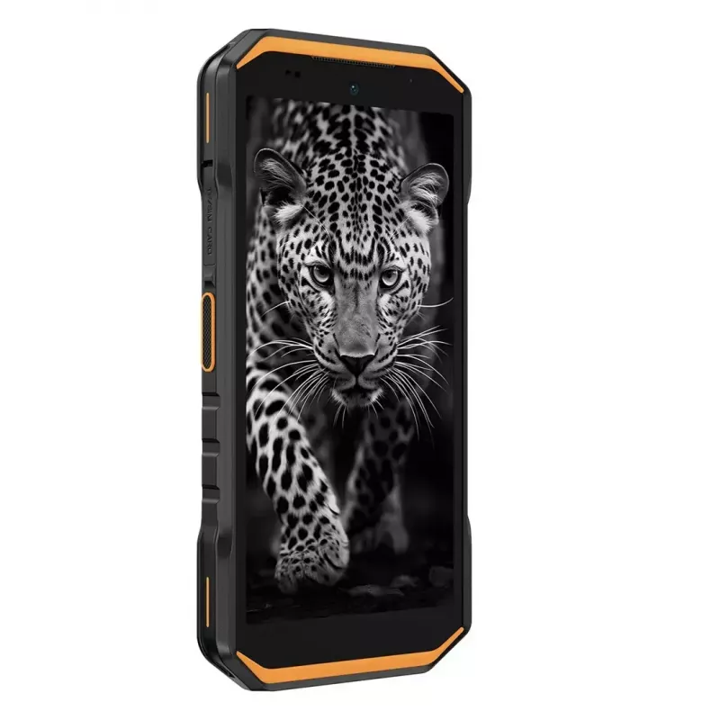 Tvirtas išmanusis telefonas UleFone Armor X32 6,0 colio 6 GB RAM 128 GB atminties Ryški oranžinė, energijos klasė B