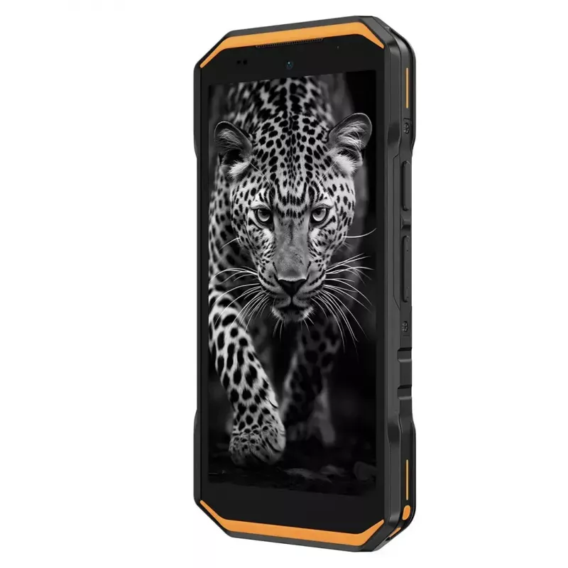 Tvirtas išmanusis telefonas UleFone Armor X32 6,0 colio 6 GB RAM 128 GB atminties Ryški oranžinė, energijos klasė B