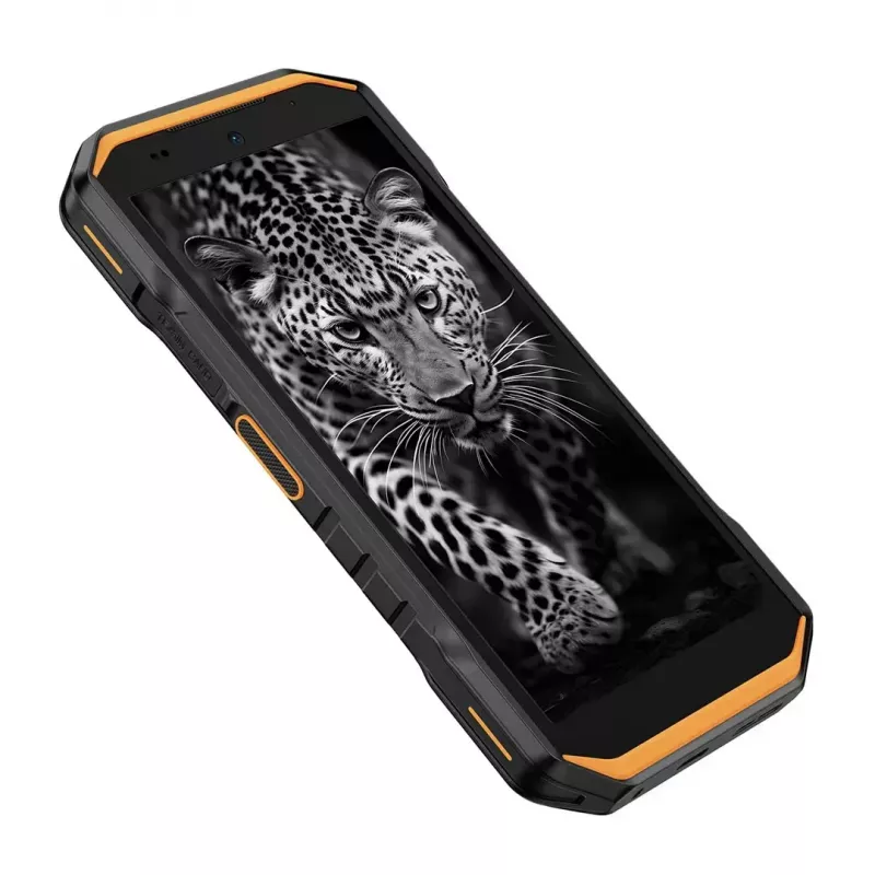Tvirtas išmanusis telefonas UleFone Armor X32 6,0 colio 6 GB RAM 128 GB atminties Ryški oranžinė, energijos klasė B
