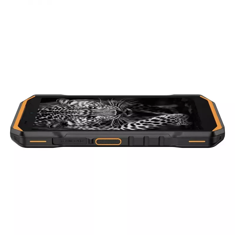 Tvirtas išmanusis telefonas UleFone Armor X32 6,0 colio 6 GB RAM 128 GB atminties Ryški oranžinė, energijos klasė B