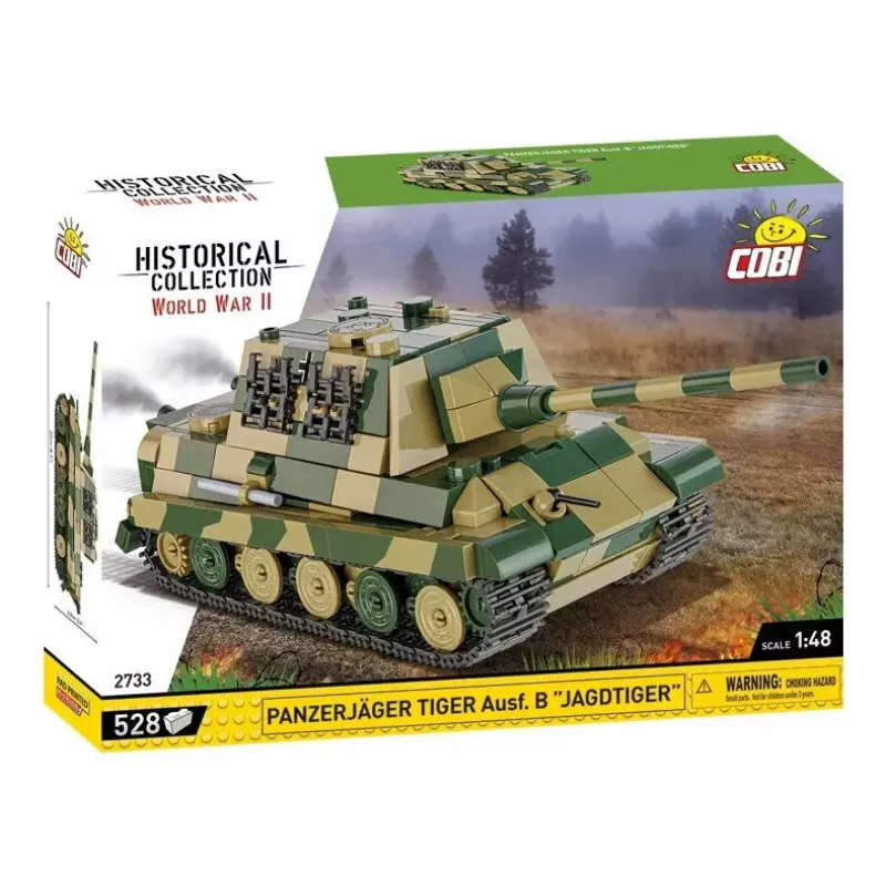 Cobi Panzerjäger Tiger Ausf. B Jagdtiger 1:35 mastelio modelio rinkinys