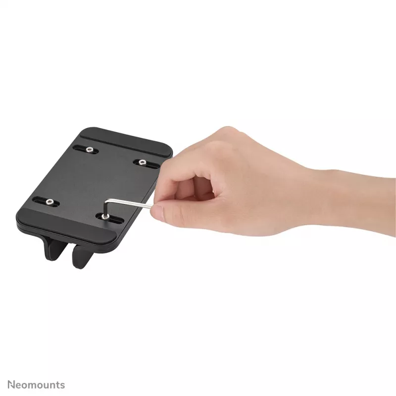 Neomounts NSLS300Juoda nešiojamojo kompiuterio laikiklis 11-17 colių - universalus, Nešiojamojo kompiuterio stovas, Juoda, Aliuminis, 27,9 cm (11 colių), 43,2 cm (17 colių), 5 kg