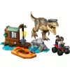 LEGO dinozaurų konstravimo rinkinys T. rex River Escape 76975 — 199 dalys, 2 minifigūrėlės, amžius 5+
