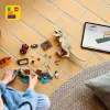LEGO dinozaurų konstravimo rinkinys T. rex River Escape 76975 — 199 dalys, 2 minifigūrėlės, amžius 5+