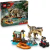 LEGO dinozaurų konstravimo rinkinys T. rex River Escape 76975 — 199 dalys, 2 minifigūrėlės, amžius 5+