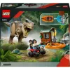 LEGO dinozaurų konstravimo rinkinys T. rex River Escape 76975 — 199 dalys, 2 minifigūrėlės, amžius 5+