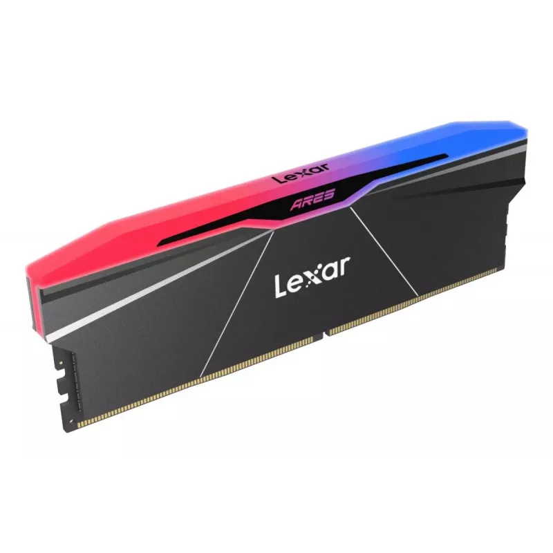 “Lexar” stalinio kompiuterio atmintis - ARES RGB 2-os kartos DDR5 32 GB PC 6000 CL36 “Lexar” rinkinys (2x 16 GB)