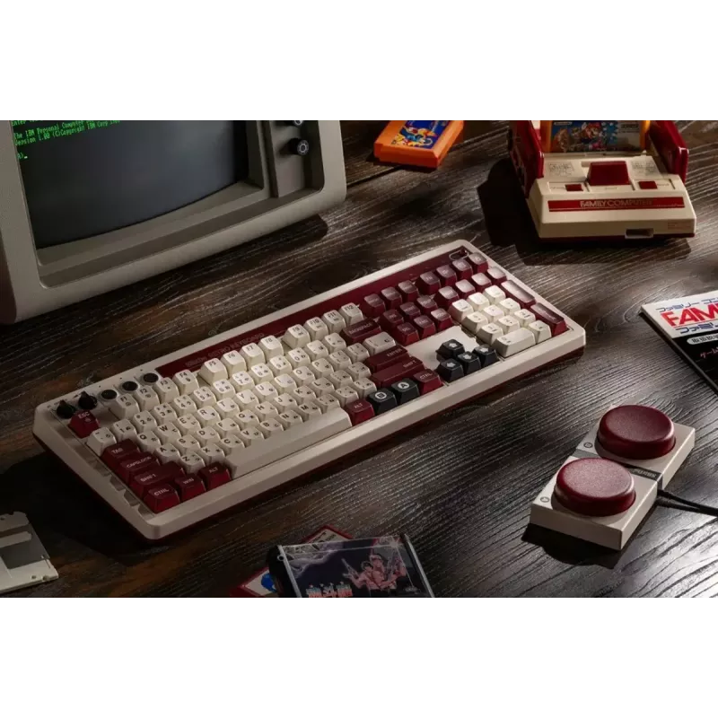 Mechaninė klaviatūra 8Bitdo RET00493 RGB apšviesta kompaktiška