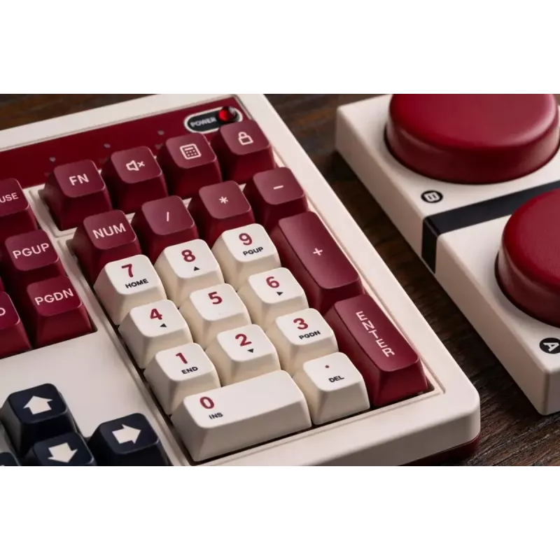 Mechaninė klaviatūra 8Bitdo RET00493 RGB apšviesta kompaktiška