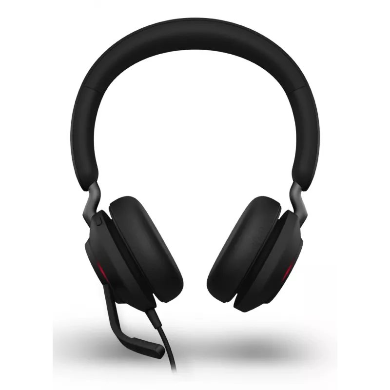 Jabra Evolve2 40 SE ausinės laidinės ant galvos Skambučiai/Muzika USB Type-C / USB Type-A Juoda