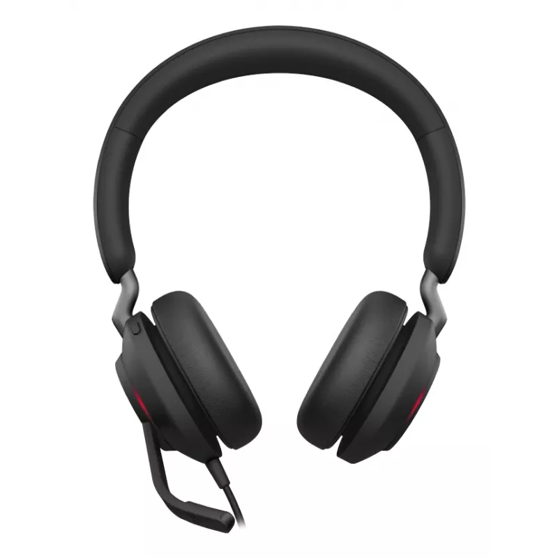 Jabra Evolve2 40 SE ausinės laidinės ant galvos Skambučiai/Muzika USB Type-C / USB Type-A Juoda