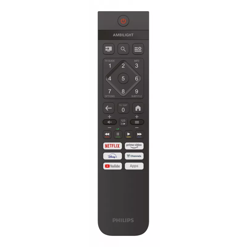 Televizorius Philips 65PUS7000/12 65 coliai (164 cm) 4K Ultra HD LED, 3840×2160, Titan OS, Wi‑Fi, Bluetooth 5.2