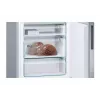 Šaldytuvas-šaldiklis Bosch Serie 6 KGE49AICA, laisvai pastatomas, nerūdijantis plienas, 419 l (302 l šaldytuvo / 117 l šaldiklio), A aukštis 2010 mm