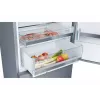Šaldytuvas-šaldiklis Bosch Serie 6 KGE49AICA, laisvai pastatomas, nerūdijantis plienas, 419 l (302 l šaldytuvo / 117 l šaldiklio), A aukštis 2010 mm
