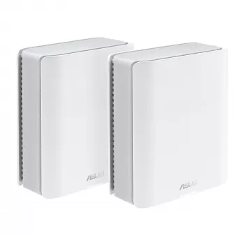 ASUS ZenWiFi BT8 (2 rinkinys) Triju juostų (2,4 GHz / 5 GHz / 6 GHz) Wi-Fi 7 (802.11be) Baltas 3 vidiniai