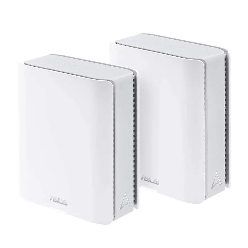 ASUS ZenWiFi BT8 (2 rinkinys) Triju juostų (2,4 GHz / 5 GHz / 6 GHz) Wi-Fi 7 (802.11be) Baltas 3 vidiniai