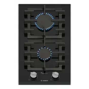 Bosch Serie 8 PRB3A6I40 kaitlentė Juoda Įmontuojama 30 cm Dujinė 2 zona (-os)