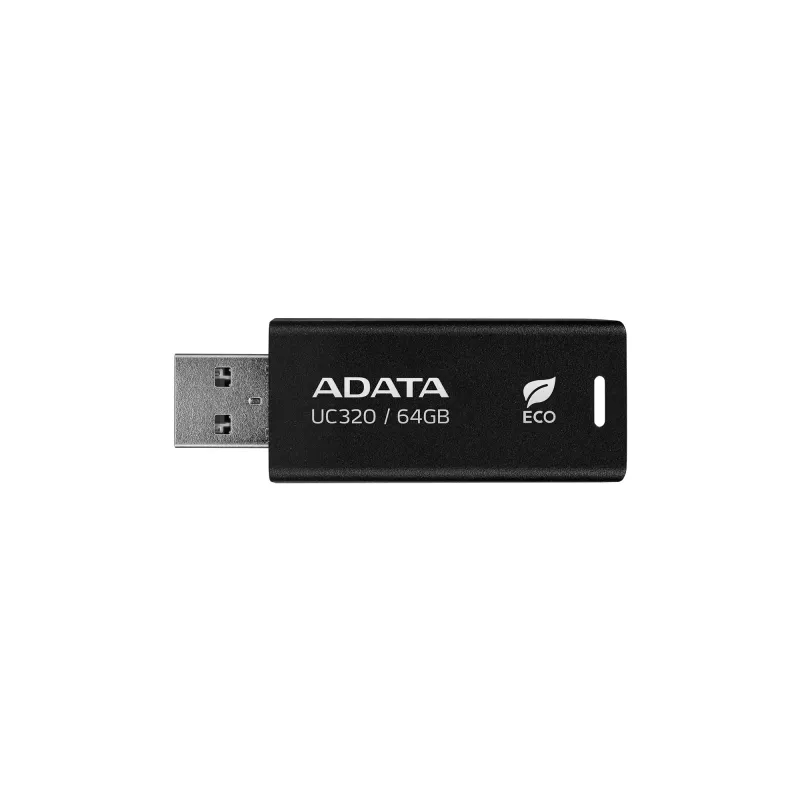ADATA UC320 USB atmintinė 64 GB USB Type-A 3.2 Gen 1 (3.1 Gen 1) juoda