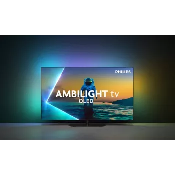 Philips 55OLED820/12 TV 139,7 cm (55 col.) 4K Ultra HD išmanusis televizorius Wi-Fi juoda