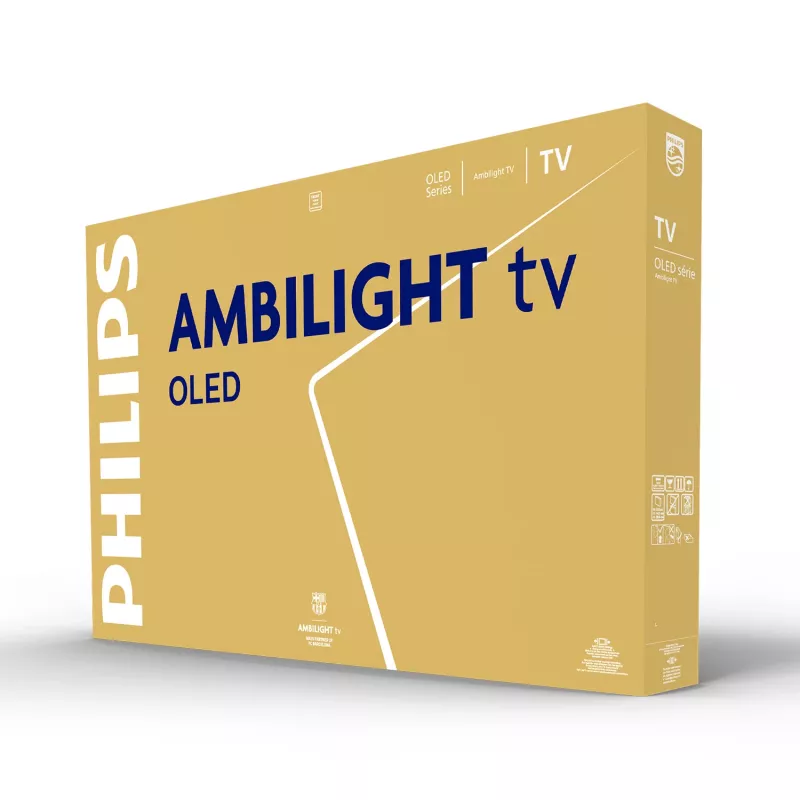 Philips 55OLED910/12 televizorius 139.7 cm (55 col.) 4K Ultra HD išmanusis televizorius Wi-Fi metalinis