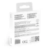 Belaidis vidaus mobilusis įkroviklis SAVIO LA-11, Qi 1.2, 15 W, baltas, 55×55×5 mm