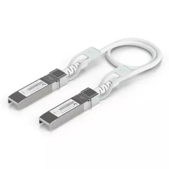 Ubiquiti UACC-Uplink-SFP28-0.3M InfiniBand/šviesolaidinis kabelis Baltas 0.3m SFP28
