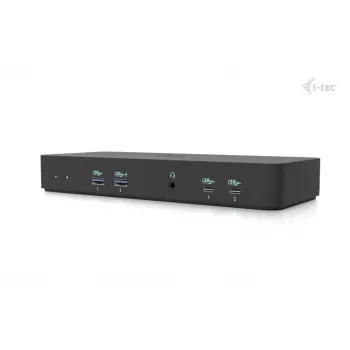 i-tec USB-C išmanioji trijų ekranų prijungimo stotelė + 100 W maitinimo tiekimas