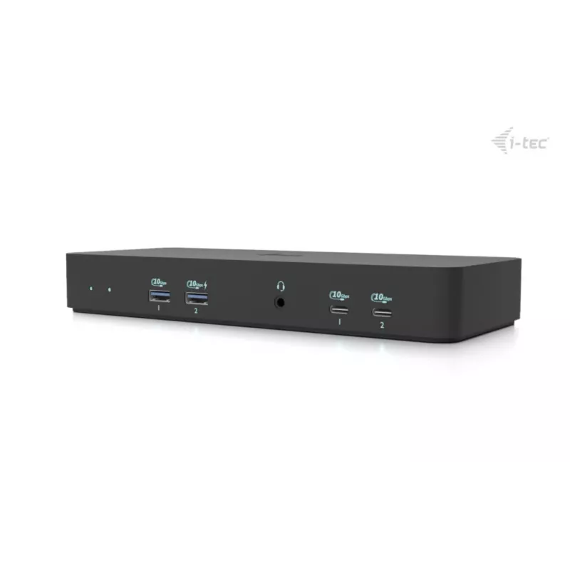 i-tec USB-C išmanioji trijų ekranų prijungimo stotelė + 100 W maitinimo tiekimas