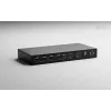 ITEC i-tec USB-C KVM dokų stotis PRO trims kompiuteriams, dviguba vaizdo išvestis, 2x maitinimo tiekimas (iki 92 W), USB 3.2, 10 Gbps, Gigabit Ethernet