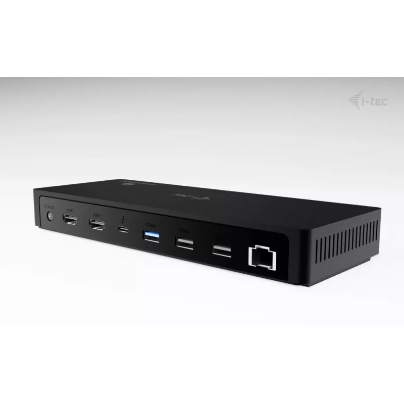 i-tec Thunderbolt4 trigubo ekrano dokavimo stotelė + maitinimo tiekimas 96 W