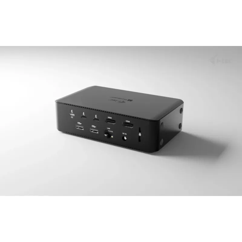i-tec Thunderbolt5 Quattro Display Docking Station, 5x USB, 2.5 GLAN + Power Delivery 140W