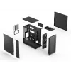 PC korpusas Fractal Design Epoch Juoda Solid Midi Tower juodas