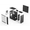 PC korpusas Fractal Design Epoch Juoda TG RGB Light Tint Midi Tower juodas