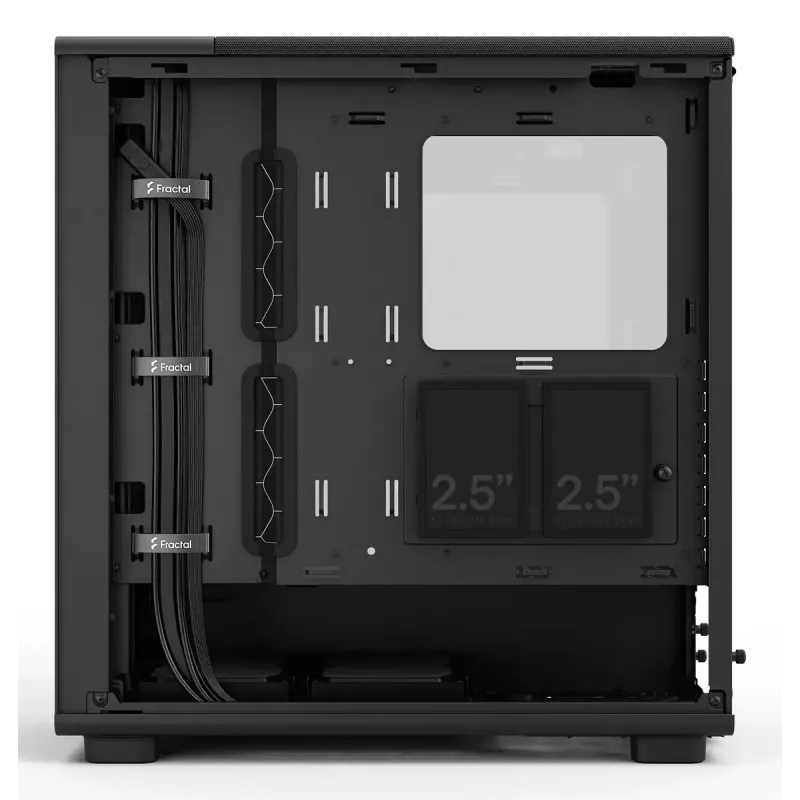 PC korpusas Fractal Design Epoch Juoda TG RGB Light Tint Midi Tower juodas