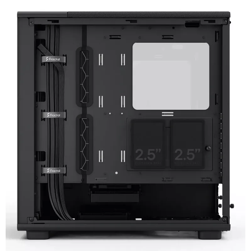 PC korpusas Fractal Design Epoch Juoda TG RGB Light Tint Midi Tower juodas