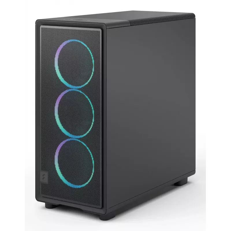 PC korpusas Fractal Design Epoch Juoda TG RGB Light Tint Midi Tower juodas