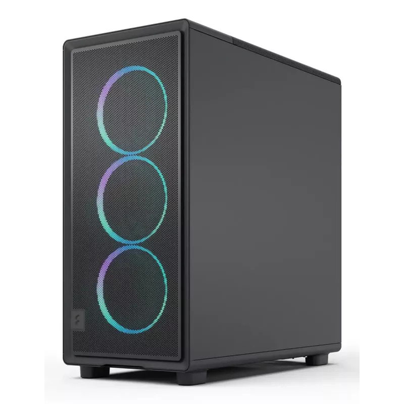 PC korpusas Fractal Design Epoch Juoda TG RGB Light Tint Midi Tower juodas